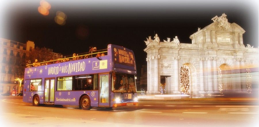 Naviluz, el autobús de la Navidad
